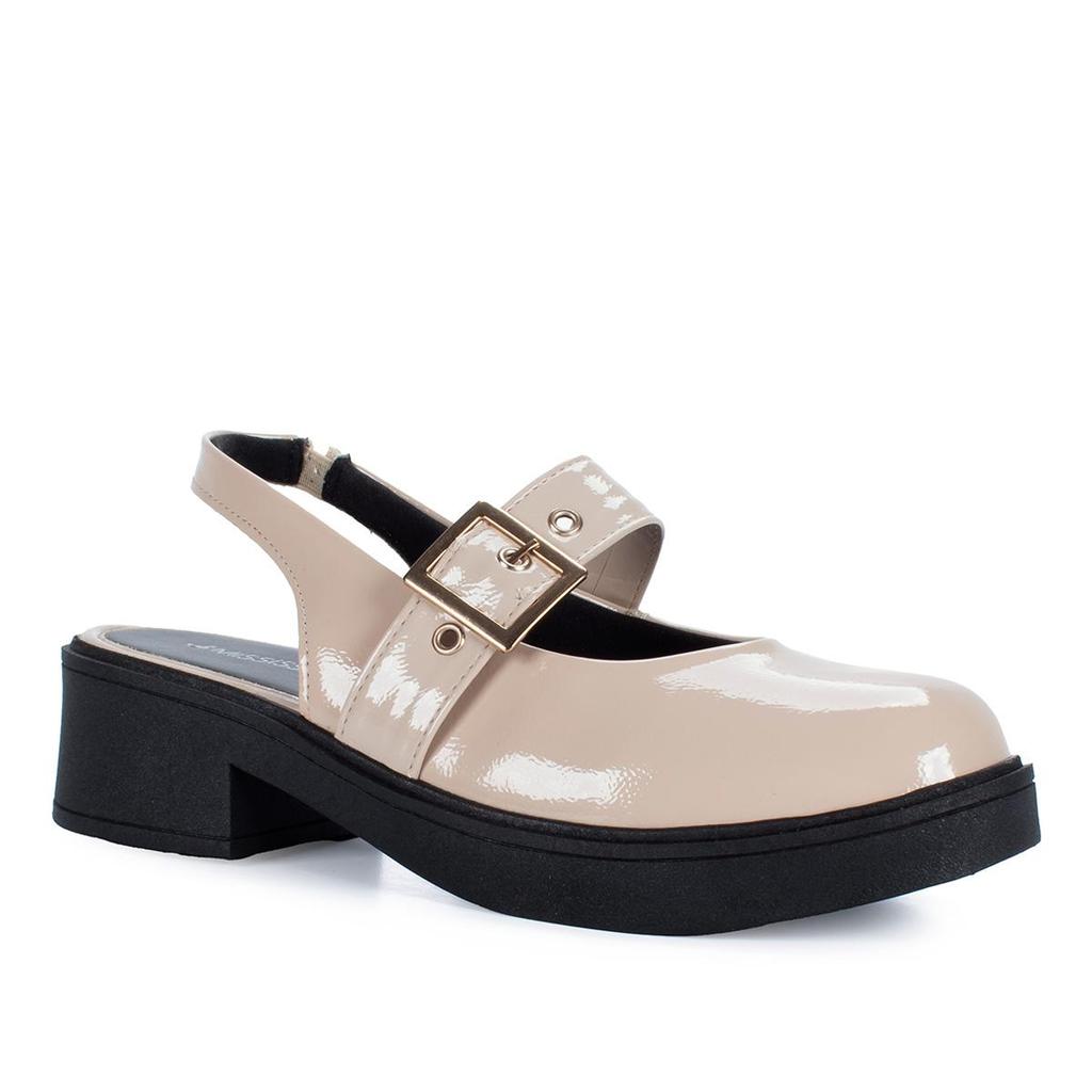 Sapato Mississipi de Salto Bloco Feminino ME461 em Oferta na Shopee