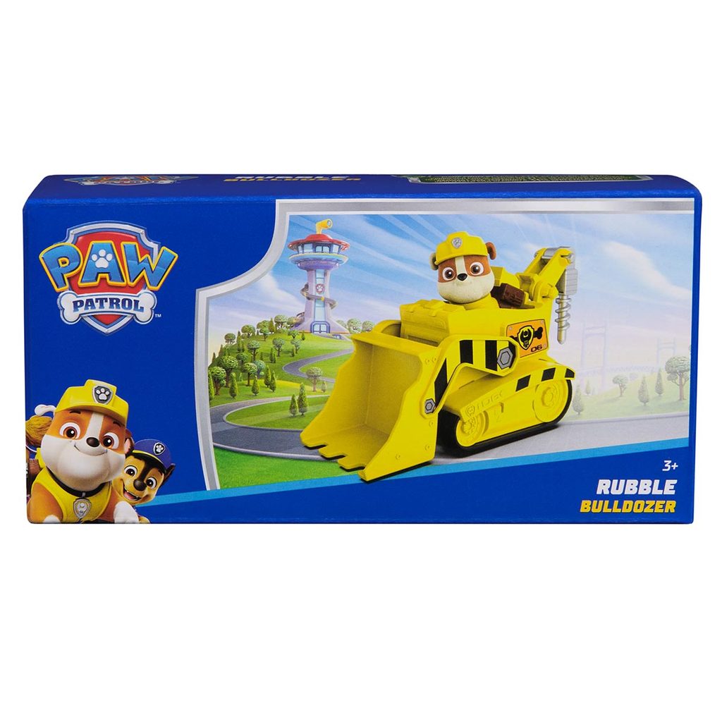 Trator de Esteira do Rubble com Boneco - Patrulha Canina em Oferta na Shopee