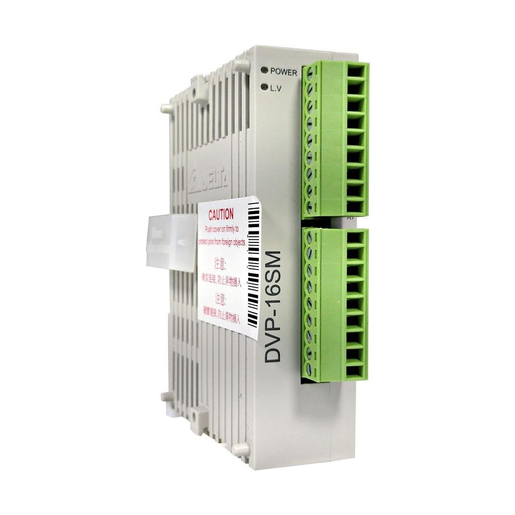 Módulo de Expansão Delta DVP16SM11N 16ED NPN/PNP 24V p/ CLP