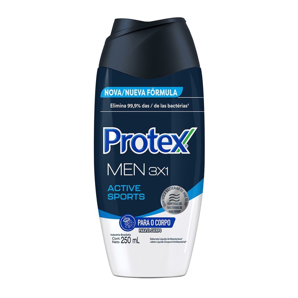 Sabonete Líquido Protex For Men Sport com 250ml em Oferta na Shopee