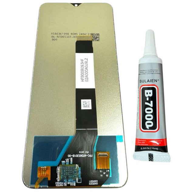 Frontal Tela Display Para Redmi 9T Original Premium + Cola 15ml