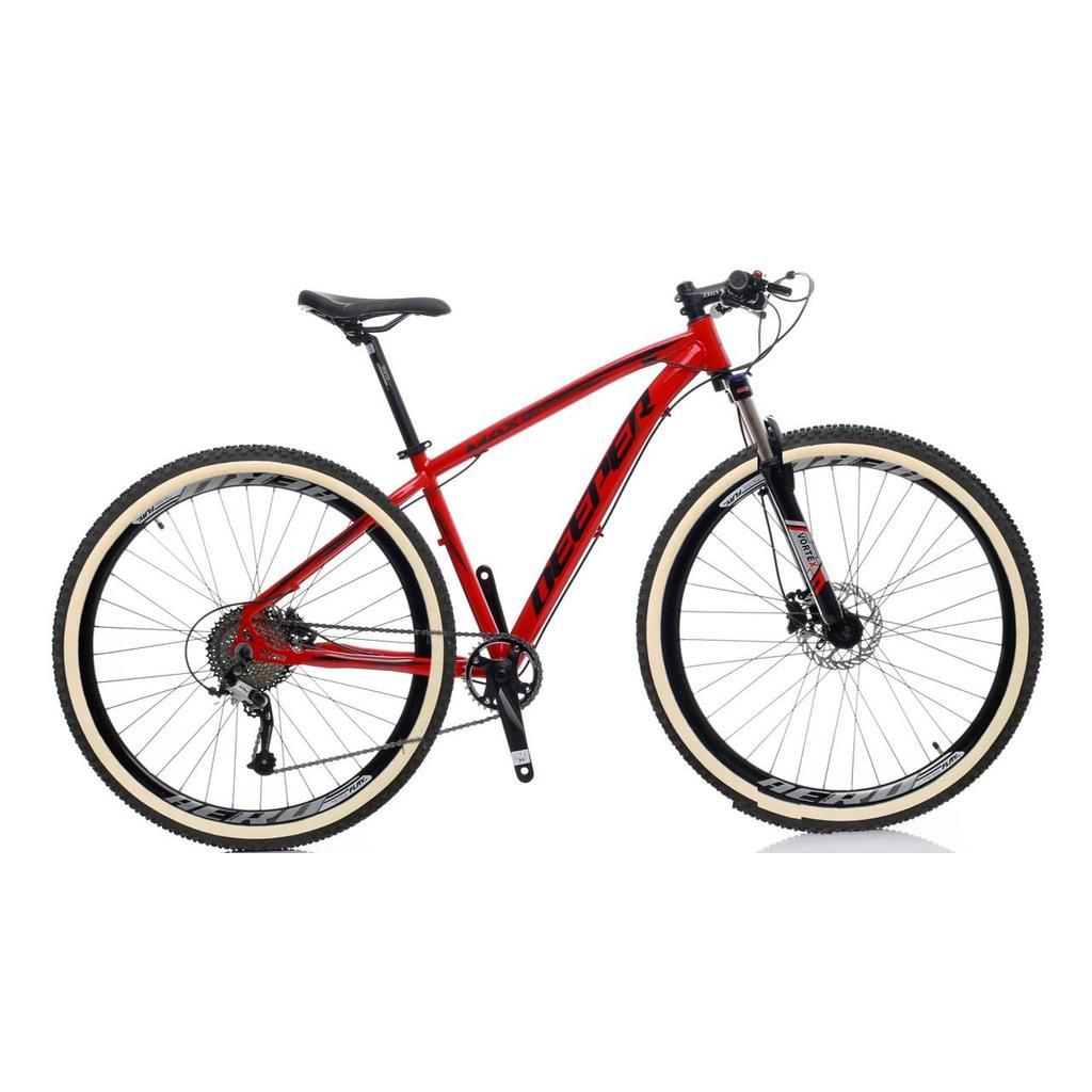 Bicicleta Deeper 29 - 9v Freio Hidraulico Trava K7-11/40-b