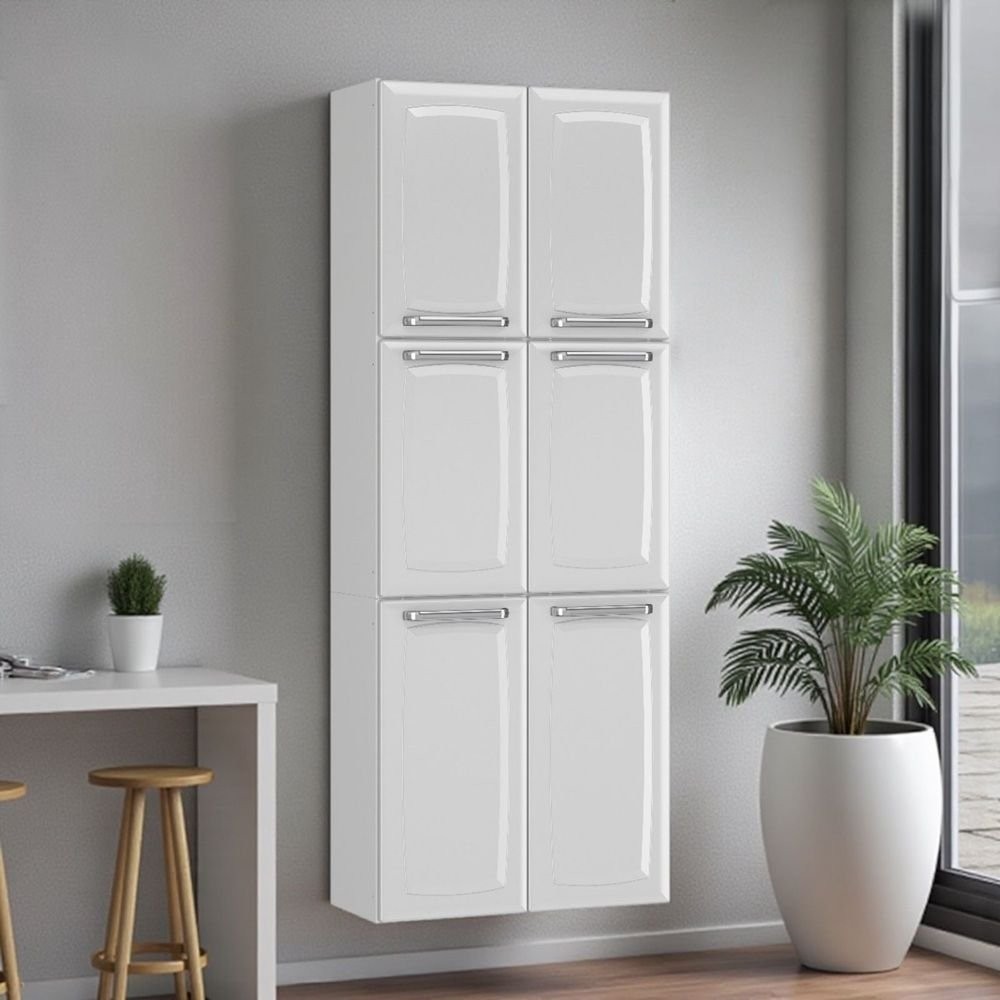 Paneleiro em Aço 6 Portas 70cm Luce Itatiaia - Moderno, Espaçoso Para Sua Cozinha em Oferta na Shopee