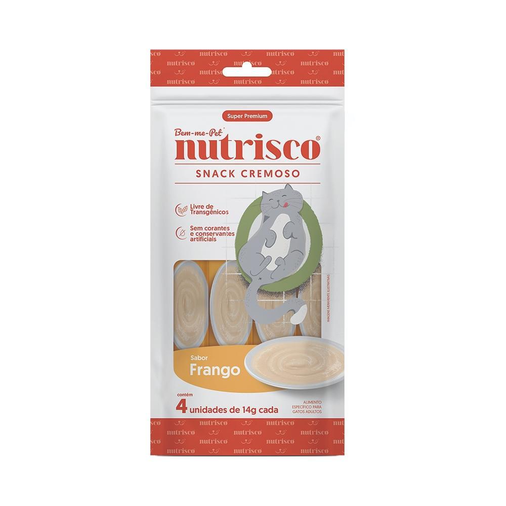 Imagem Petisco para Gatos Snack Cremoso Nutrisco Sabor Frango 56g