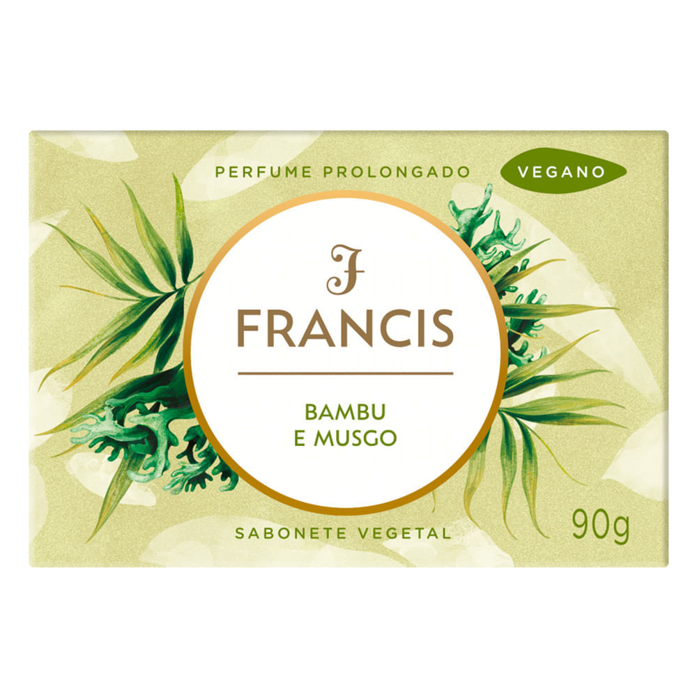 Sabonete em Barra Francis Bambu e Musgo 90g em Oferta na Shopee