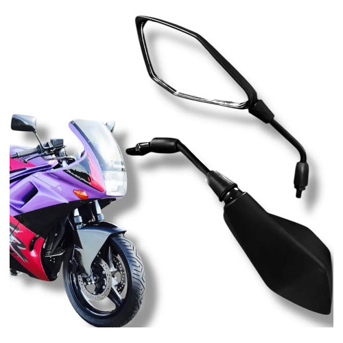 Par Retrovisor Compatível Com Honda Cb 450 Cb450 Sr