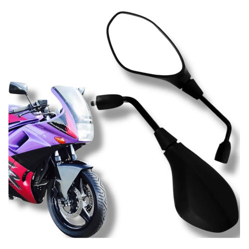 Par Retrovisor Compatível Para Honda Cb 450 Cb450 Sr