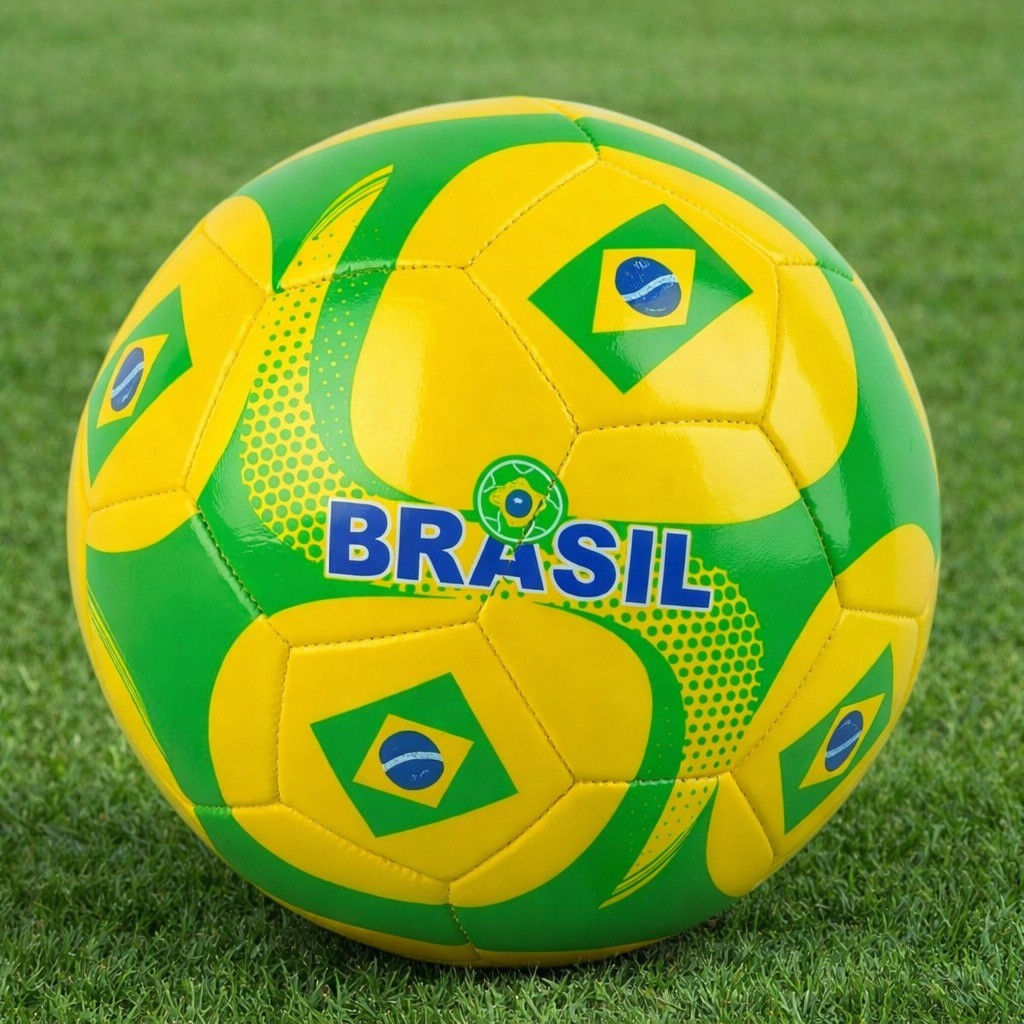 Bola do Brasil Futebol Couro Sintético Brasil N5 Envio Imediato copa do mundo