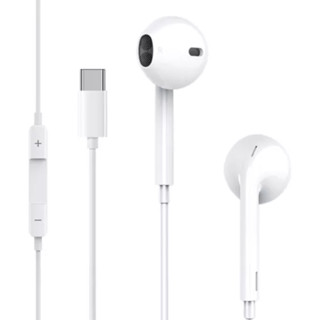 Fone De Ouvido com fio Tipo C Com Microfone Para iPhone 15 16 S10 S20 S22 S24 Branco em Oferta na Shopee