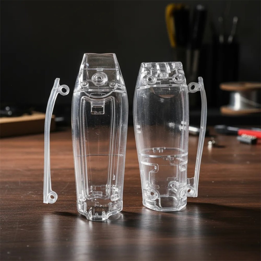 Carcaça Completa De Acrílico Transparente Para Maquina Detailer Com Fio cod 893