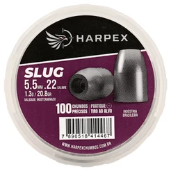 Chumbinho Harpex Slug Alta precisão 5.5mm (.22) - 100un