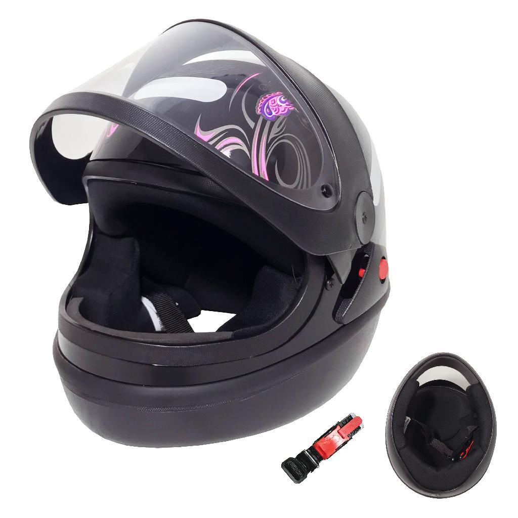 Capacete Bolt Automatico Preto Rosa Viseira Cristal 58 em Oferta na Shopee