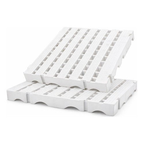 Estrado Pallet 50x50x5 Branco Capacidade 250kg Oferta Branco