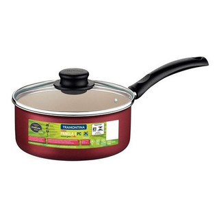 Panela Antiaderente 16cm Turim Vermelha Tramontina