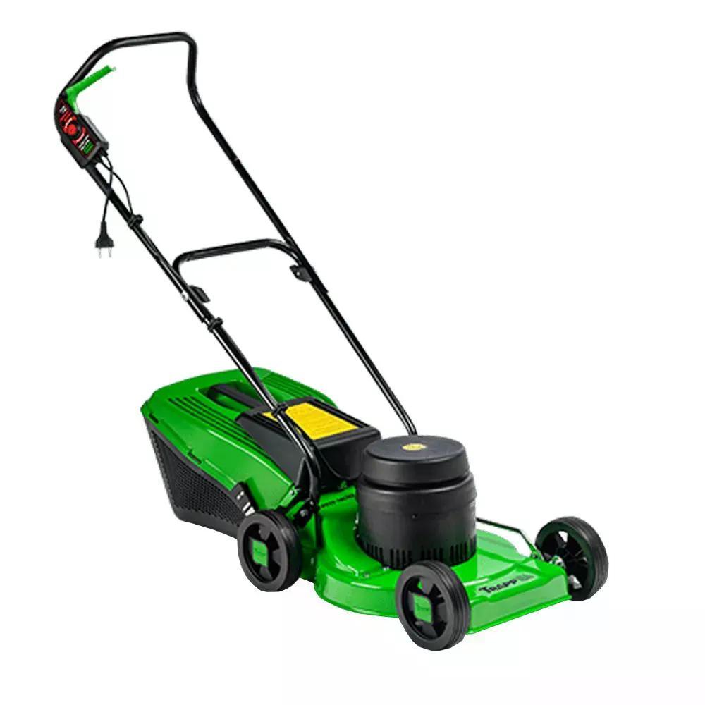 Máquina / Cortador de Grama Elétrico Trapp KM 400, 1300W, Diâmetro de Corte de 35cm, com Recolhedor - 127V