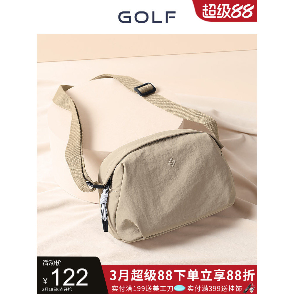 Bolsa Diagonal de golfe feminina 2026 novo estilo leve Casual bolsa pequena elegante de alta aparência grande capacidade