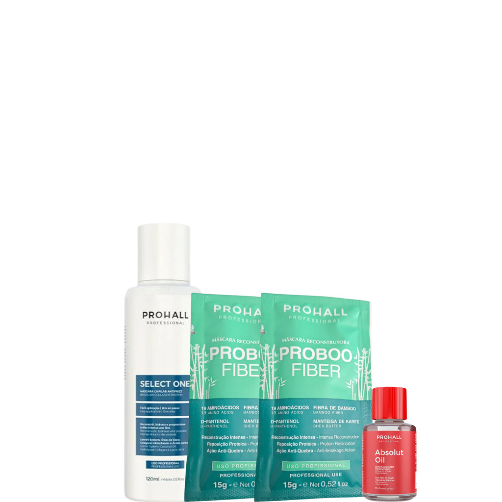 Kit Select One 120 Ml + Óleo Absolut 7 Ml + Sachês SB