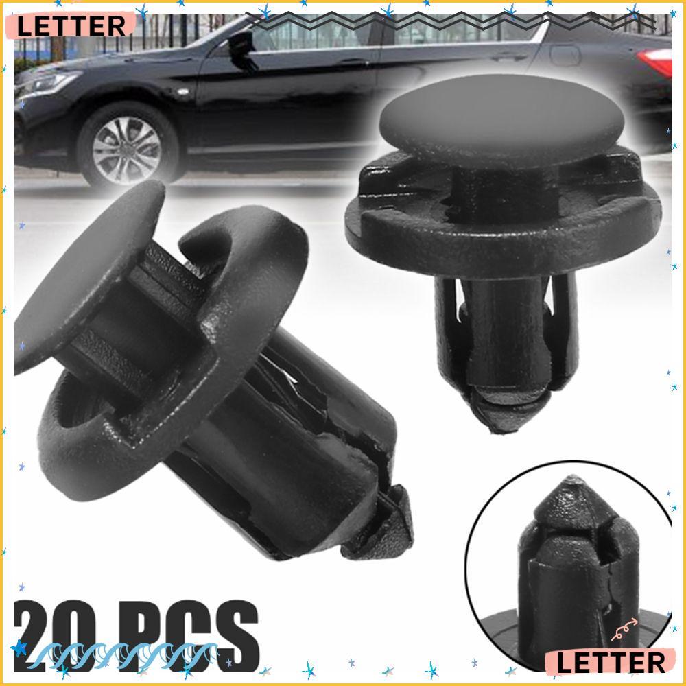 Carta 20 Peças Prendedor Painel De Cobertura Do Motor Clipes Retentores