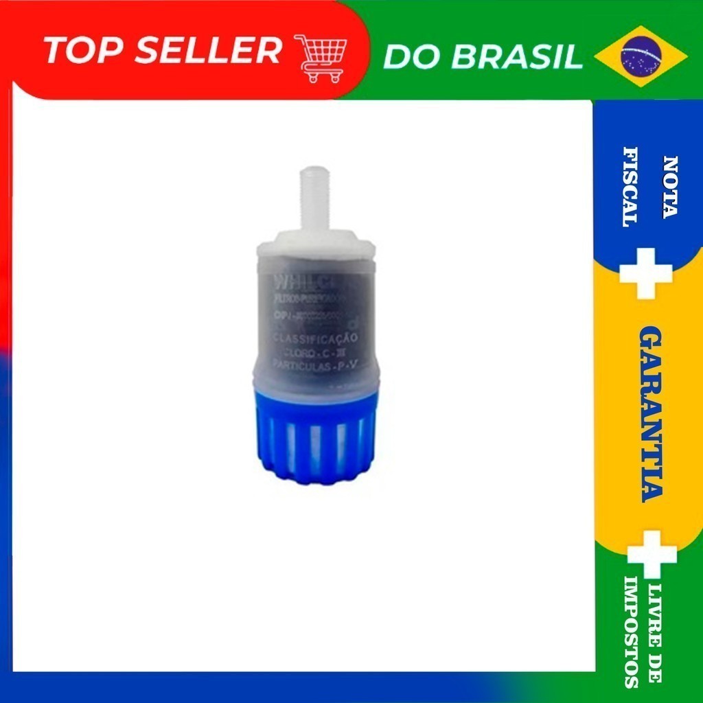 Refil Vela Universal Whilcla filtro torneira purificador em Oferta na Shopee
