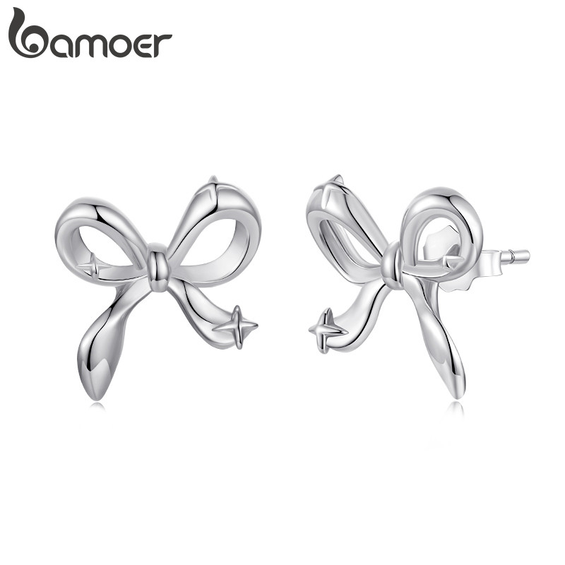 Brincos Bamoer Arco Joias Da Moda Para Mulheres E Meninas Presente
