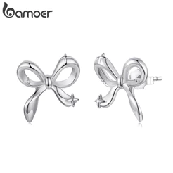 Brincos Bamoer Arco Joias Da Moda Para Mulheres E Meninas Presente