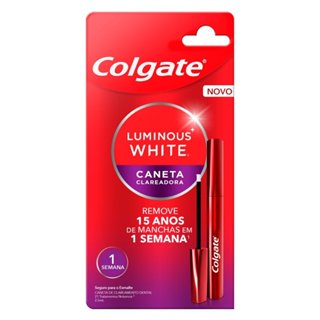 Colgate Luminous White Caneta Clareadora Dental 2,5ml em Oferta na Shopee