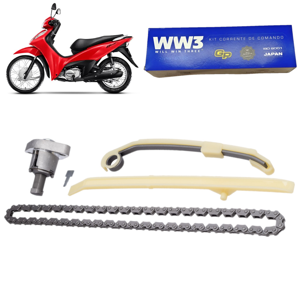Corrente Comando Kit Biz 125 2005 2006 2007 2008 2009 2010