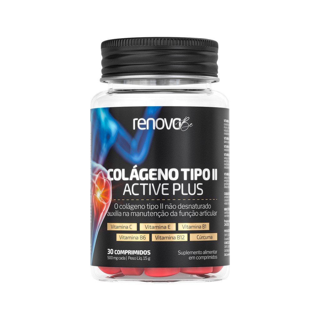 Colágeno Tipo II Active Plus – Renova Be