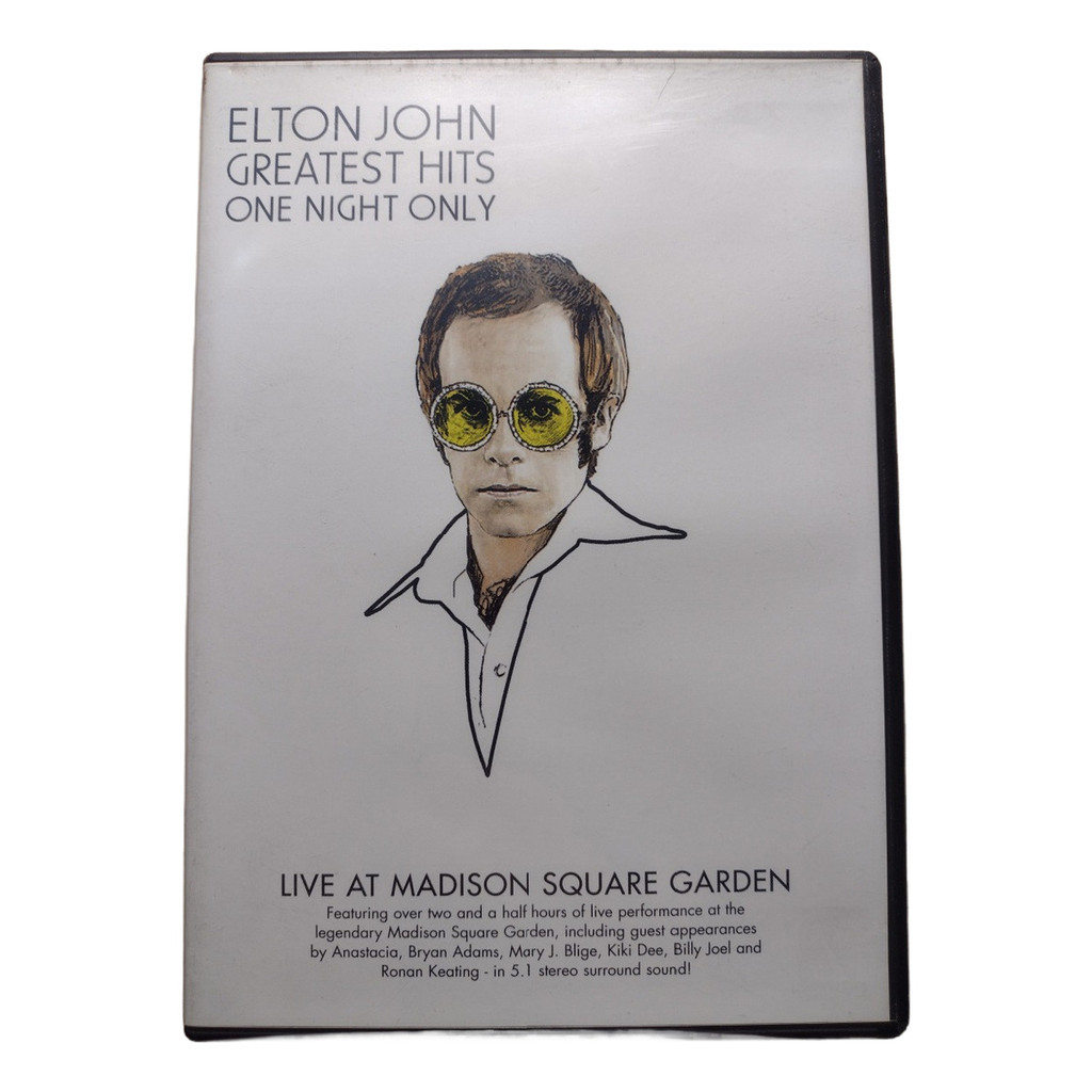 DVD Filme elton John - One Night Only Madison Square Garden 2000