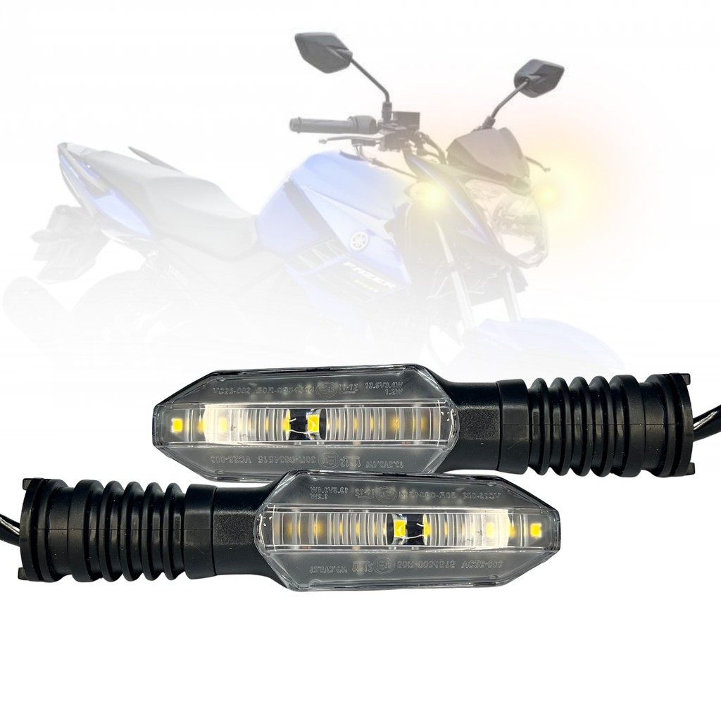 Par Pisca Seta Sequencial Fazer 150 250 Led Factor 150 Yamaha Xtz Lander