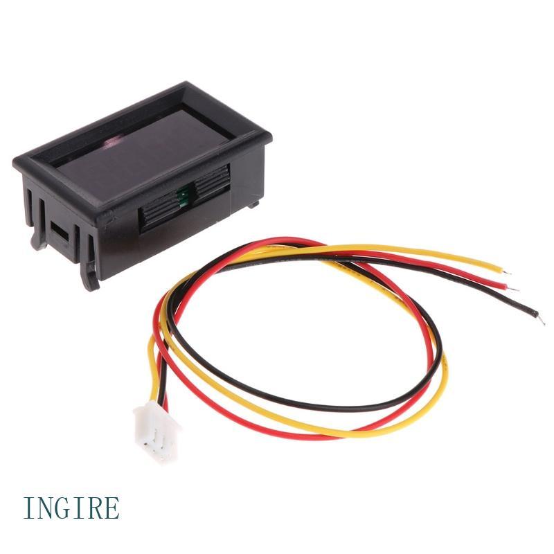 ING 2 1 LED Tacômetro Medidor Digital RPM Voltímetro Para Rotação Automática Motor