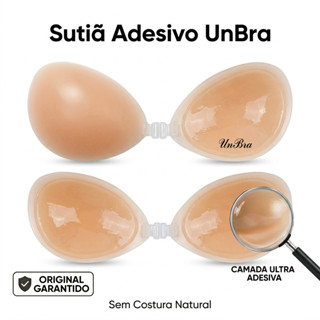Sutiã de Silicone Unbra Invisivel Sem Alça Original Esteticamente Perfeito Na Roupa UNBRA em Oferta na Shopee