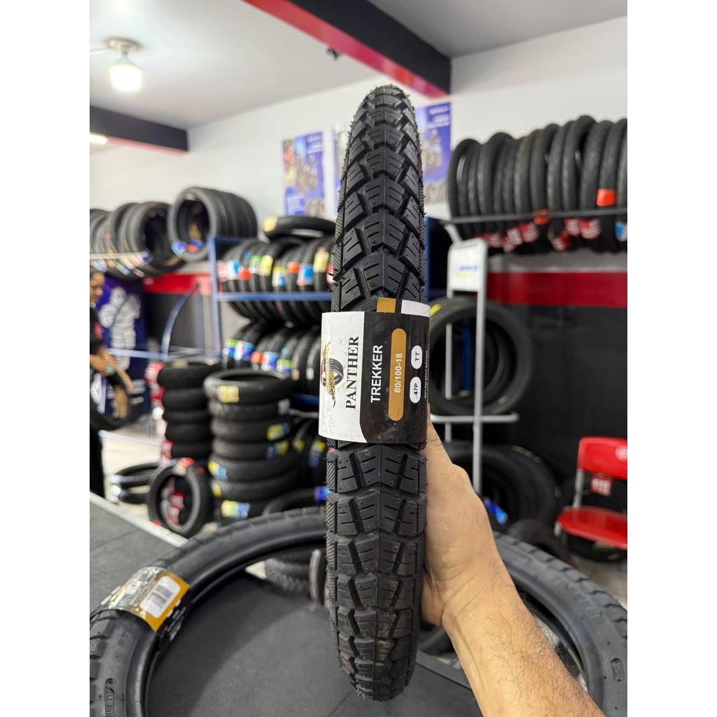 PNEU DIANTEIRO 80/100-18 TREKKER - PANTHER