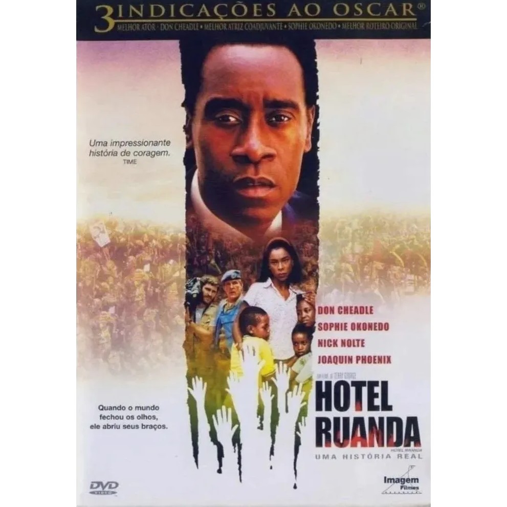 DVD HOTEL RUANDA direção TERRY GEORGE