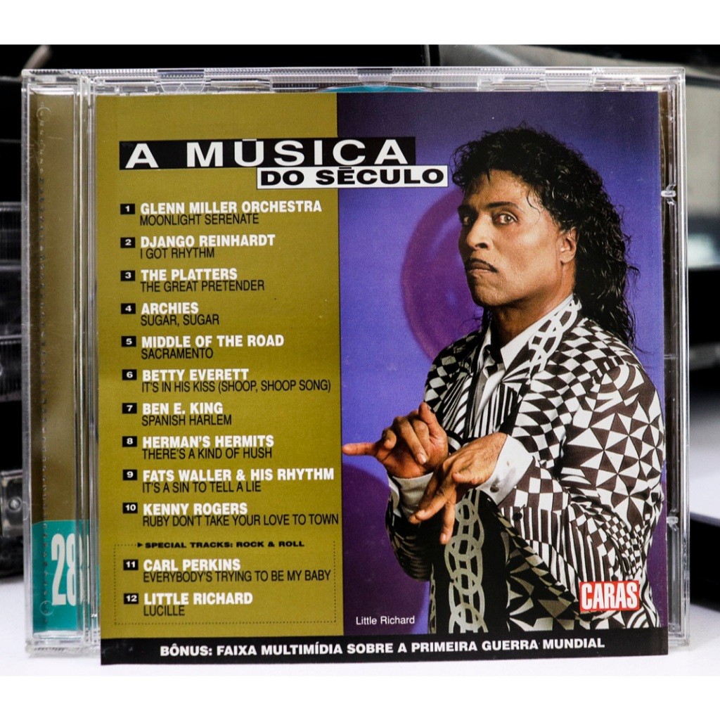 CD A MUSICA DO SÉCULO -VARIOUS  VOL.28 (REVISTA CARAS)
