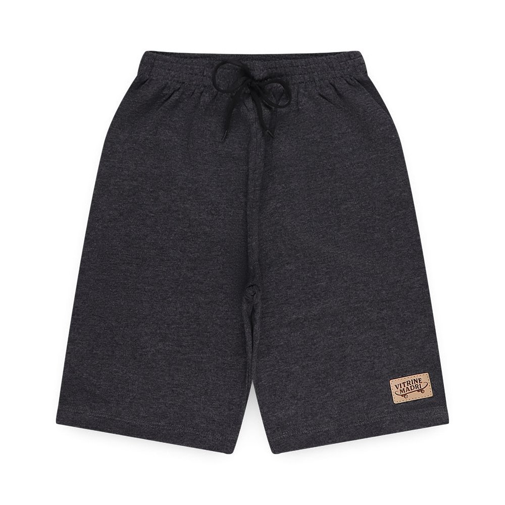 Bermuda Moletinho Juvenil Masculina Básica