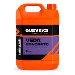 Veda Concreto Impermeabilizante de 5 Litros Queveks