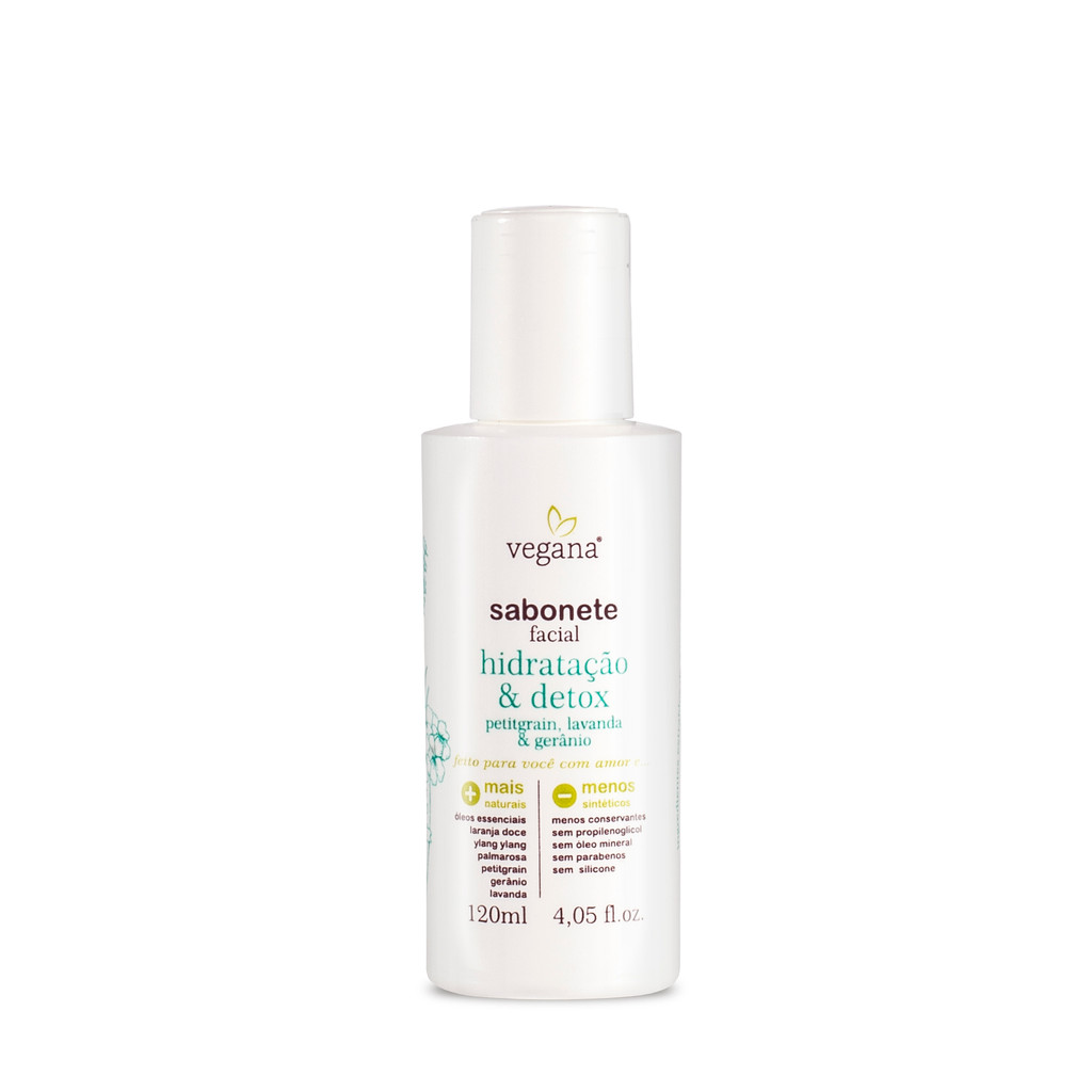 Sabonete Facial - Hidratação e Detox WNF - 120ml