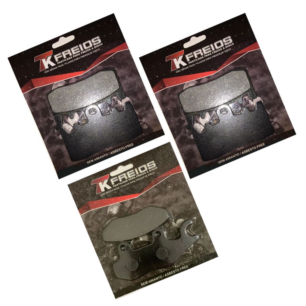 KIT PASTILHA DE FREIO TRIUMPH Tiger 1200 XCA ANO 2018 2019 2020 TK