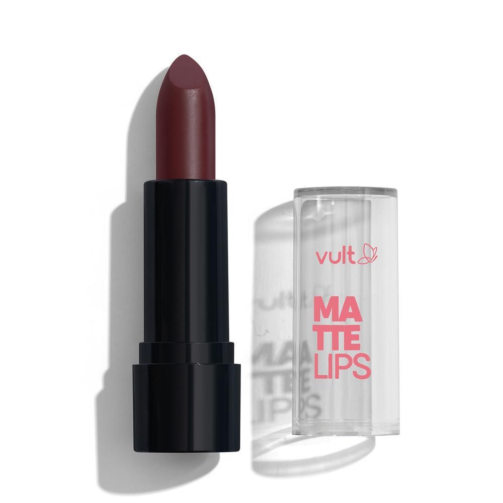 Batom Marsala Matte Lips 3,8g em Oferta na Shopee
