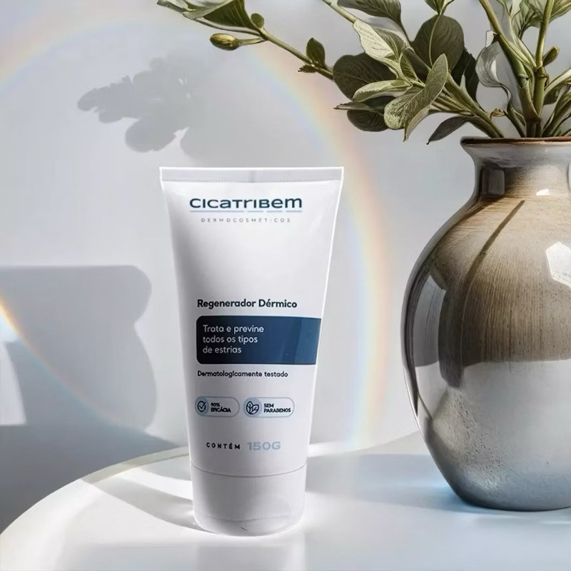 Creme Hidratante Anti-Stretch Marks-Dermic Regenerador-Cicatribem-Para Estrias