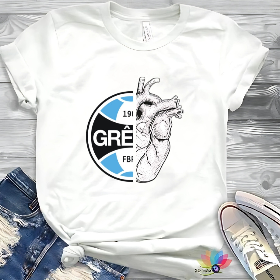 Camisa Básica Feminina Do Gremio Blusinha Premium Do Gremio Varios Modelos Confortável Camiseta de Time
