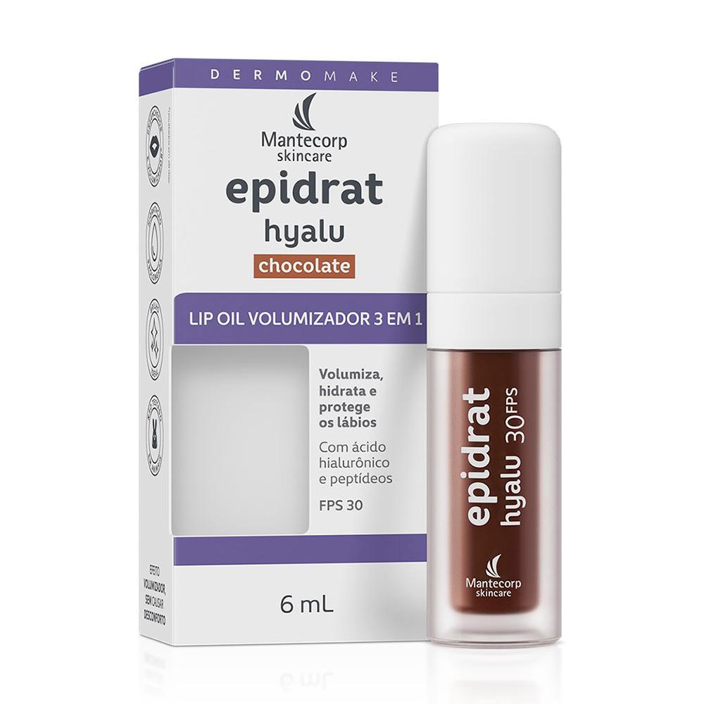 Lip Oil Epidrat Hyalu Choco FPS30 - 6mL em Oferta na Shopee
