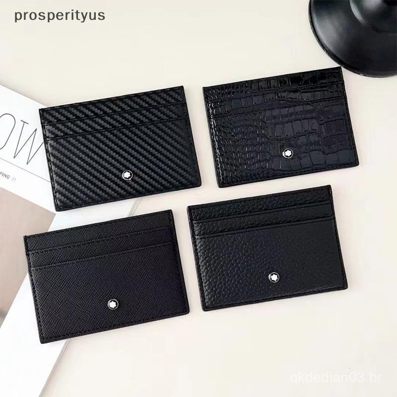 [prosperityus] Carteira Porta-Cartões Simples E Ultrafina Com Vários Slots Para Homens Mulheres , Organizador De Armazen