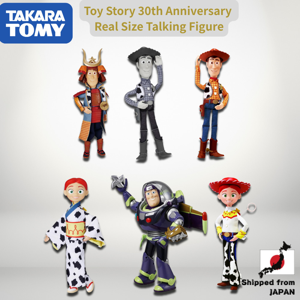 TAKARA TOMY Toy Story 30º Aniversário Coleção Figuras Falantes Tamanho Real 【Envio Rápido do Japão】 em Oferta na Shopee