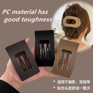 Grampo de cabelo quadrado elegante estilo coreano 2026 novo estilo não cabeça All-Match acessórios de cabelo plano femin em Oferta na Shopee