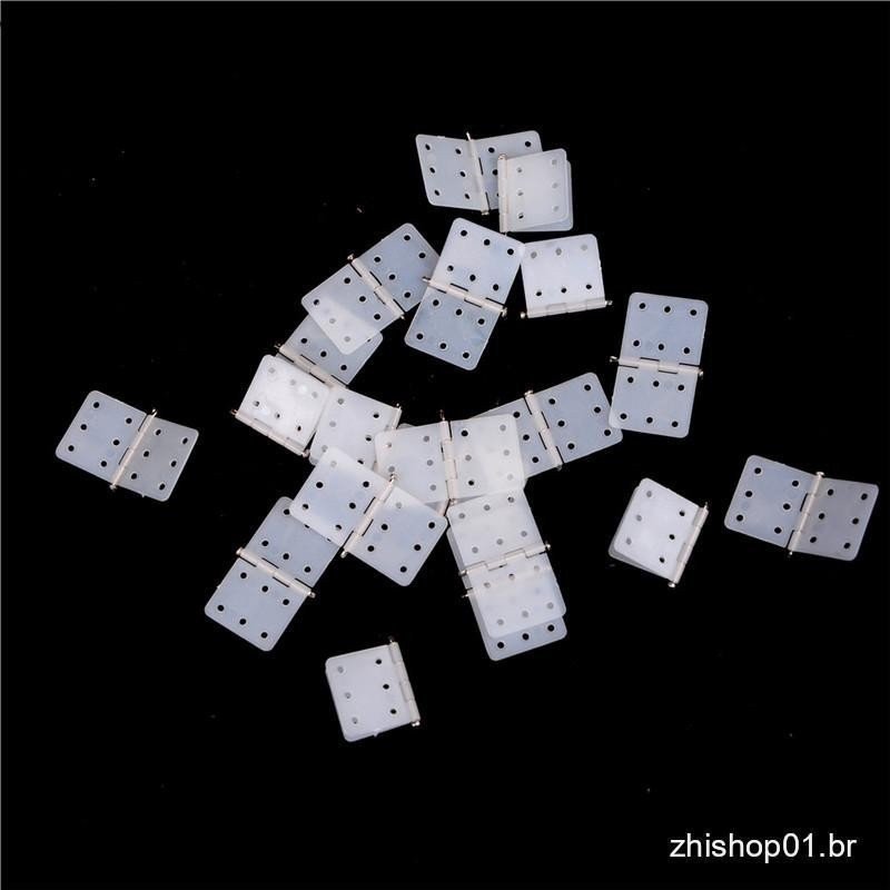 Quente 20pcs 27 * 16mm Nylon Dobradiça De Avião Para RC Acessórios DIY Casa