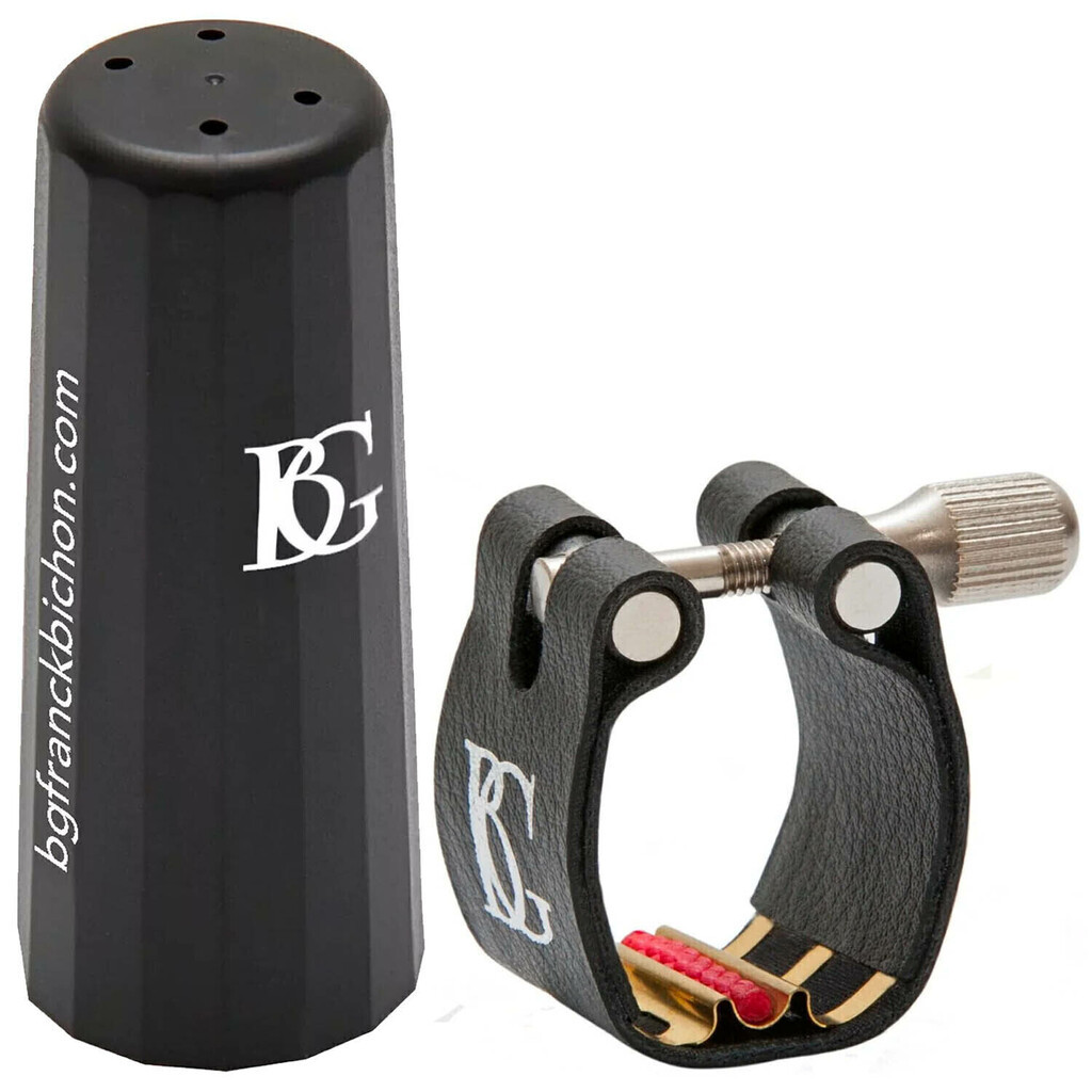 Abraçadeira Clarinete Sib BG L4R Revelation (Kit) Boquilha Massa