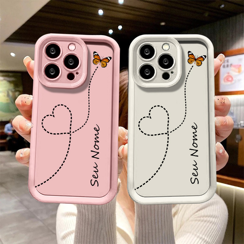 Capinha de personalizado Amor em Ponto para Motorola Moto G84 G60 G54 G52 G34 G3