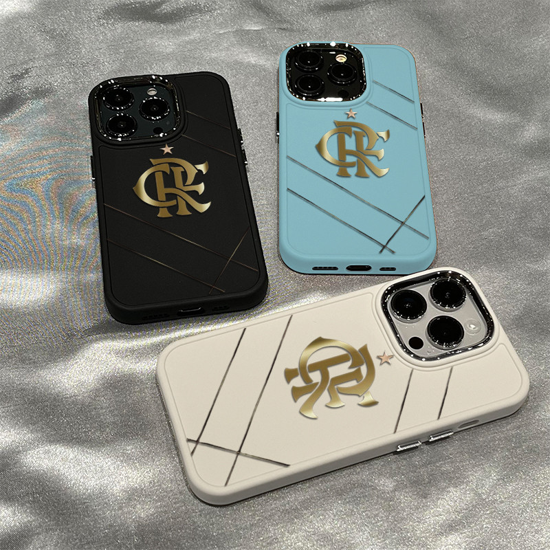 Capinha Capa silicone Anti-impacto Marco Flamengo para iPhone 11 12 13 14 15 16 17 Pro MAX X XR XS MAX Plus CASE em Oferta na Shopee